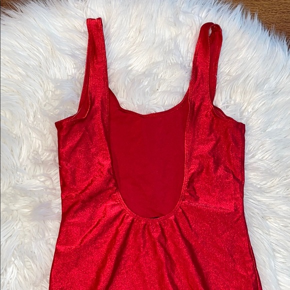 Forever 21 - tight red nylon dress - Picture 3 of 5